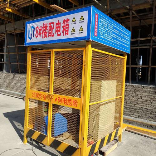 配电箱防护棚厂家钢筋加工棚木工棚安全通道工地护栏栅栏